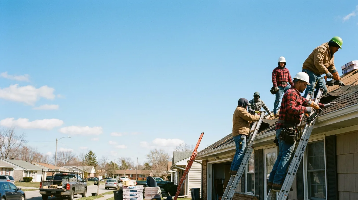 Roofing in Middletown, IL near me